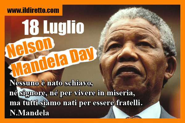 Giornata Internazionale Nelson Mandela